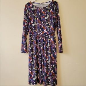 Boden Abigail Jersey Floral Dress sz 6